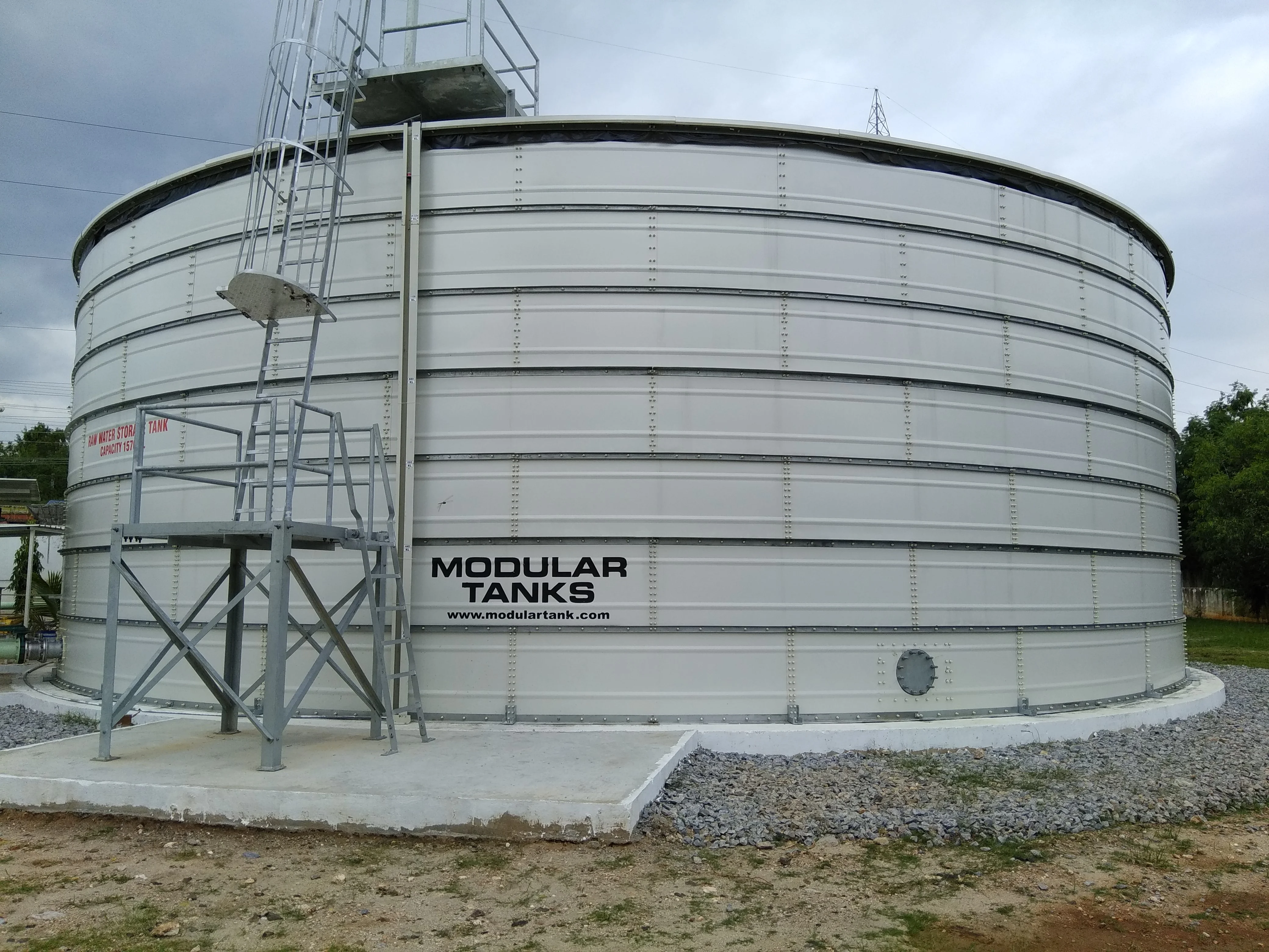 DM Water Tank 100 KL
