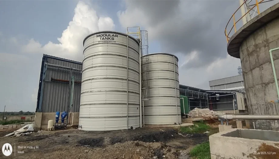 Raw Water RO & Soft Water Tank 50 KL